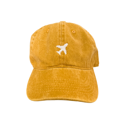 Airplane Cap - Yellow